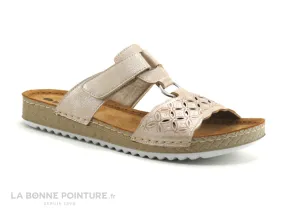 Achat chaussures Inblu Femme Mule, vente Inblu CONDIDO VOACOO07 Beige Rose - Mule Femme
