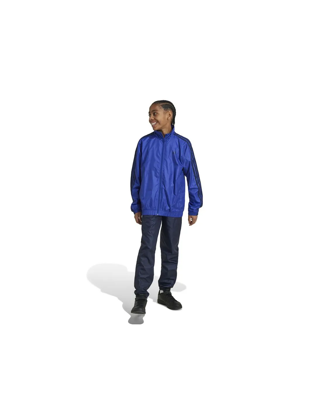 adidas Enfant Tracksuit Essentials 3-Stripes Woven Blue