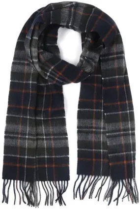 Barbour Foulard Tartan Lambswool Gris USC0137-NY95 commander