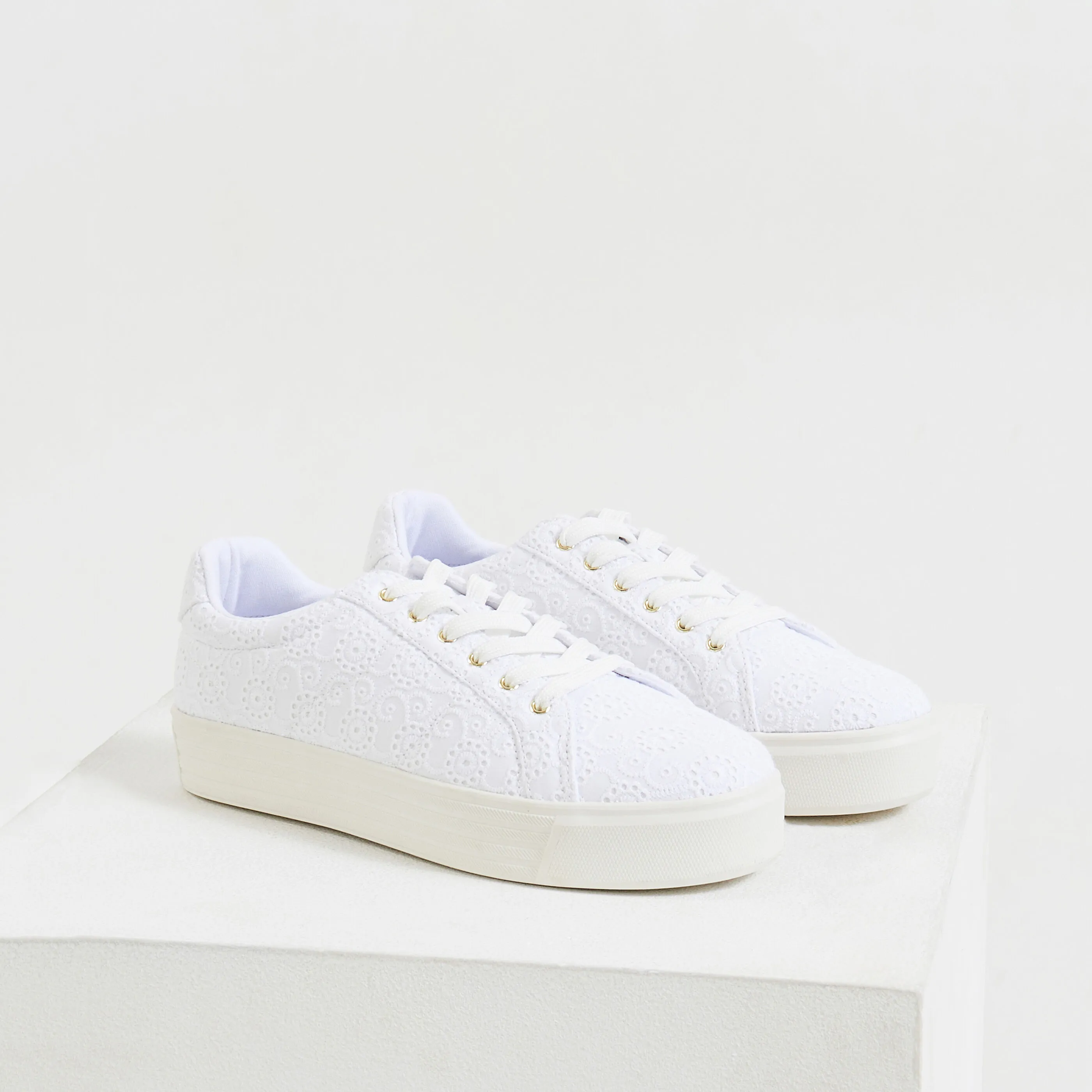 Basket en toile femme
