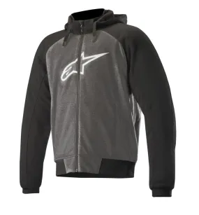 BLOUSON SWEAT ALPINESTARS CHROME SPORT ANTHRACITE NOIR