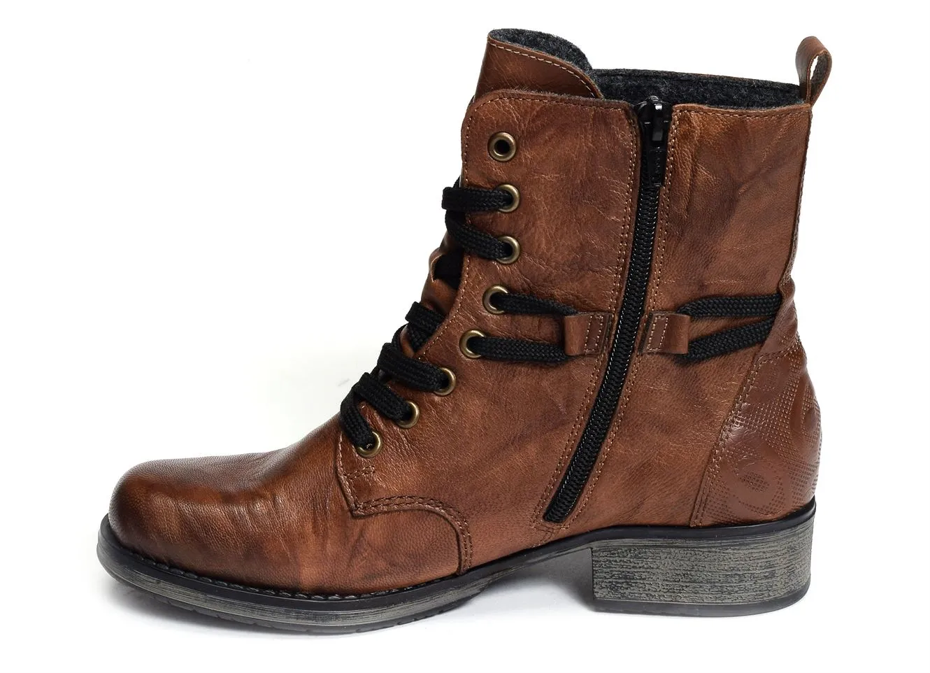 bottines et boots Rieker  Y9710 camel 