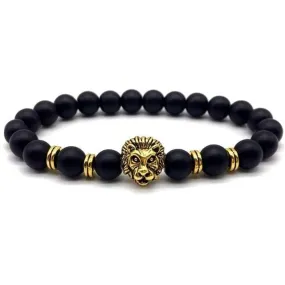Bracelet avec Tête de Lion
