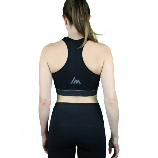 Brassiere femme seamless trail+ black