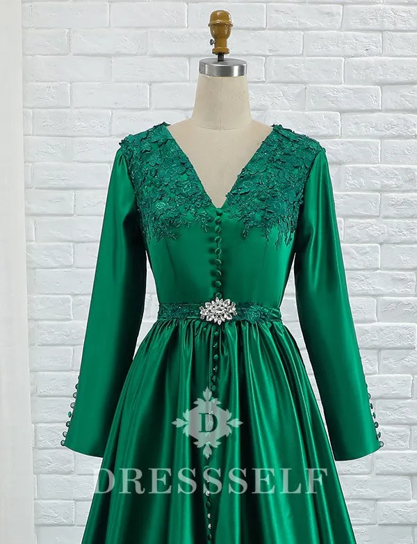 Caftan Robe de Mariage Vert
