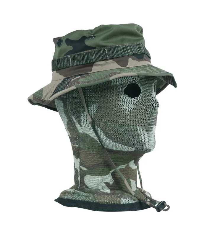 Cagoule en Filet de Camouflage 