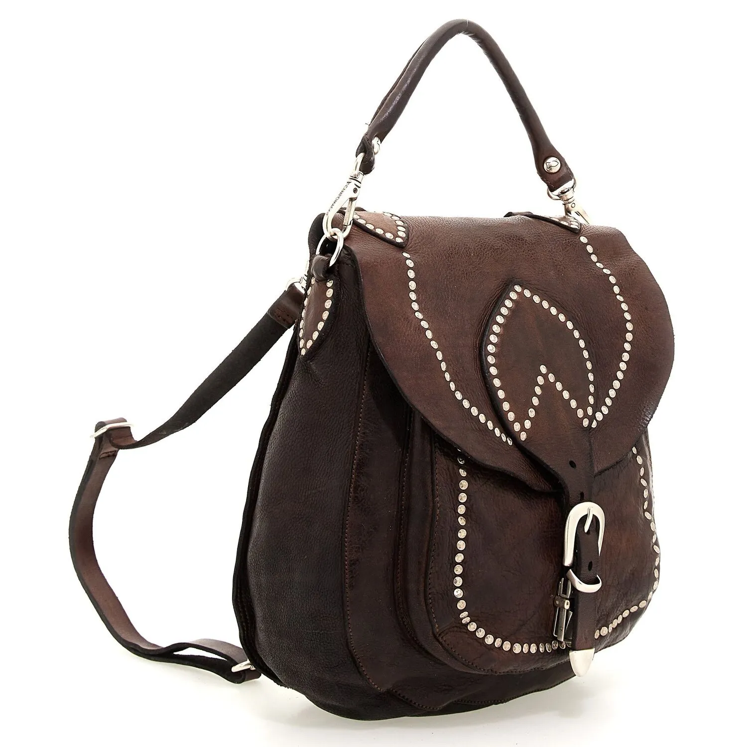 Campomaggi Sac à bandoulière en cuir 29 cm