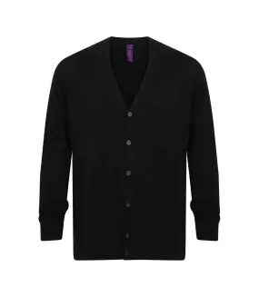 Cardigan homme gris chiné Henbury