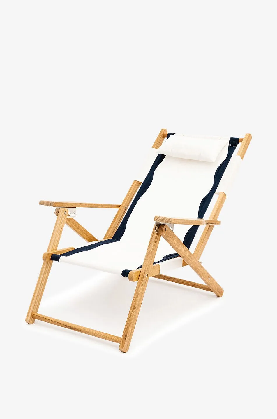 Chaise pliable en bois et toile The Tommy Chair Riviera