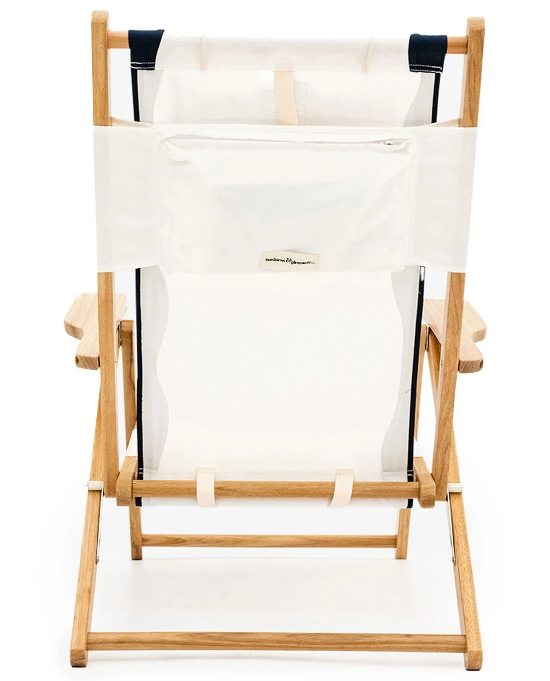Chaise pliable en bois et toile The Tommy Chair Riviera
