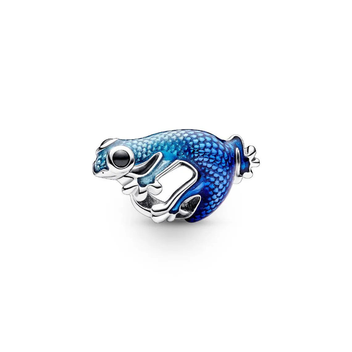 Charm Gecko Bleu Métallique | 3 Suisses