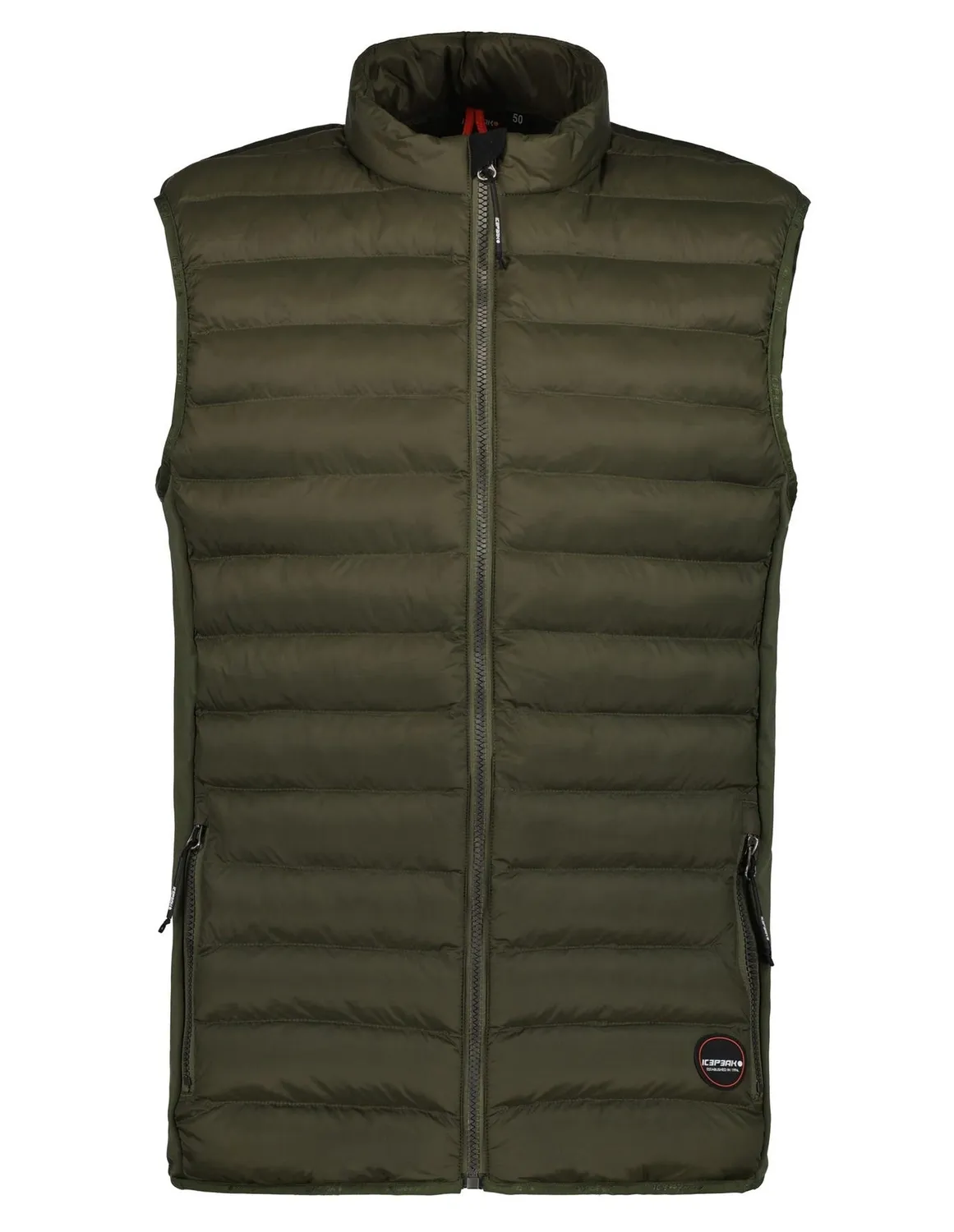 Chauffe-Corps Icepeak Men Mertzon Downlook Vest Dark Olive
