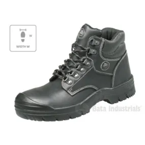 Chaussures Bata Industrials Stockholm Xw U MLI-B26B1 noir le noir