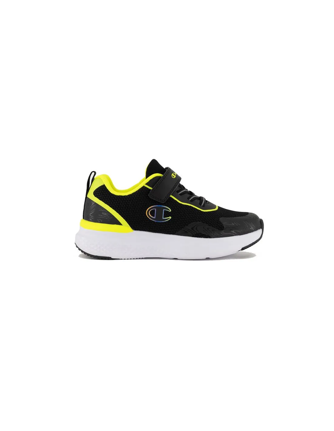 Chaussures Champion Bold 3 B Ps Low Cut Enfant Noir jaune