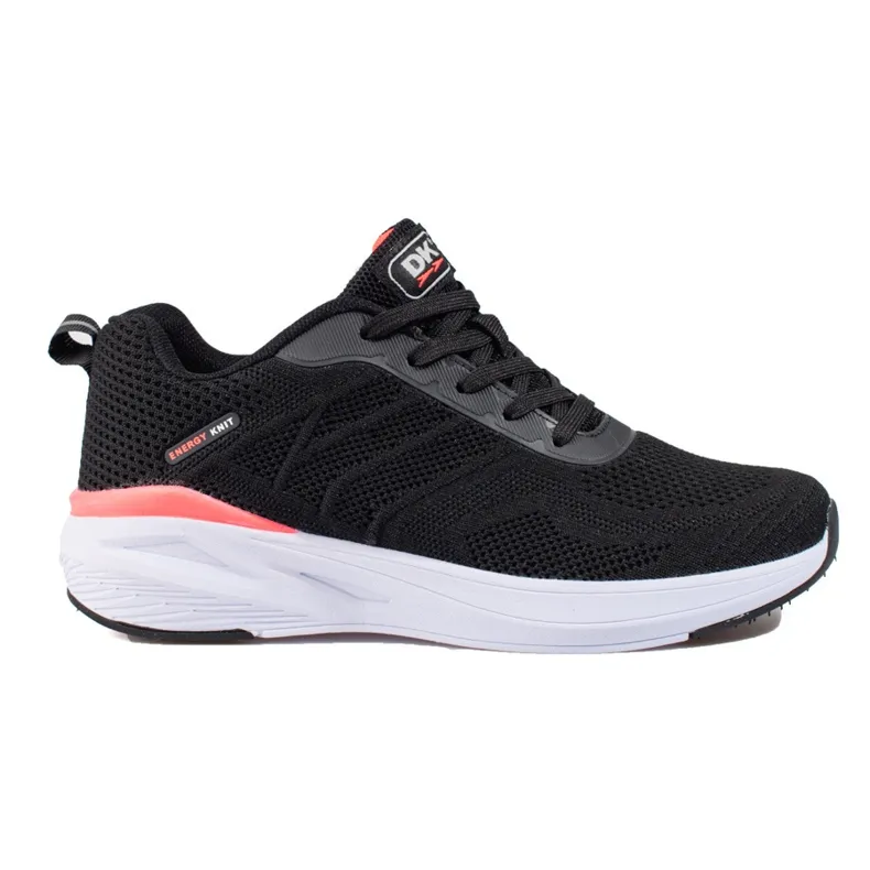 Chaussures de sport en tissu DK pour femme noir le noir