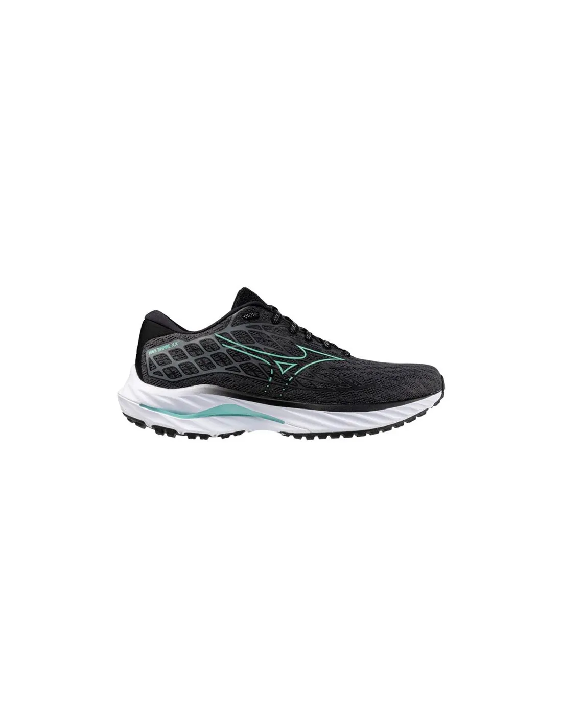 Chaussures Running Mizuno Femme par Wave Inspire 20 Gris foncé