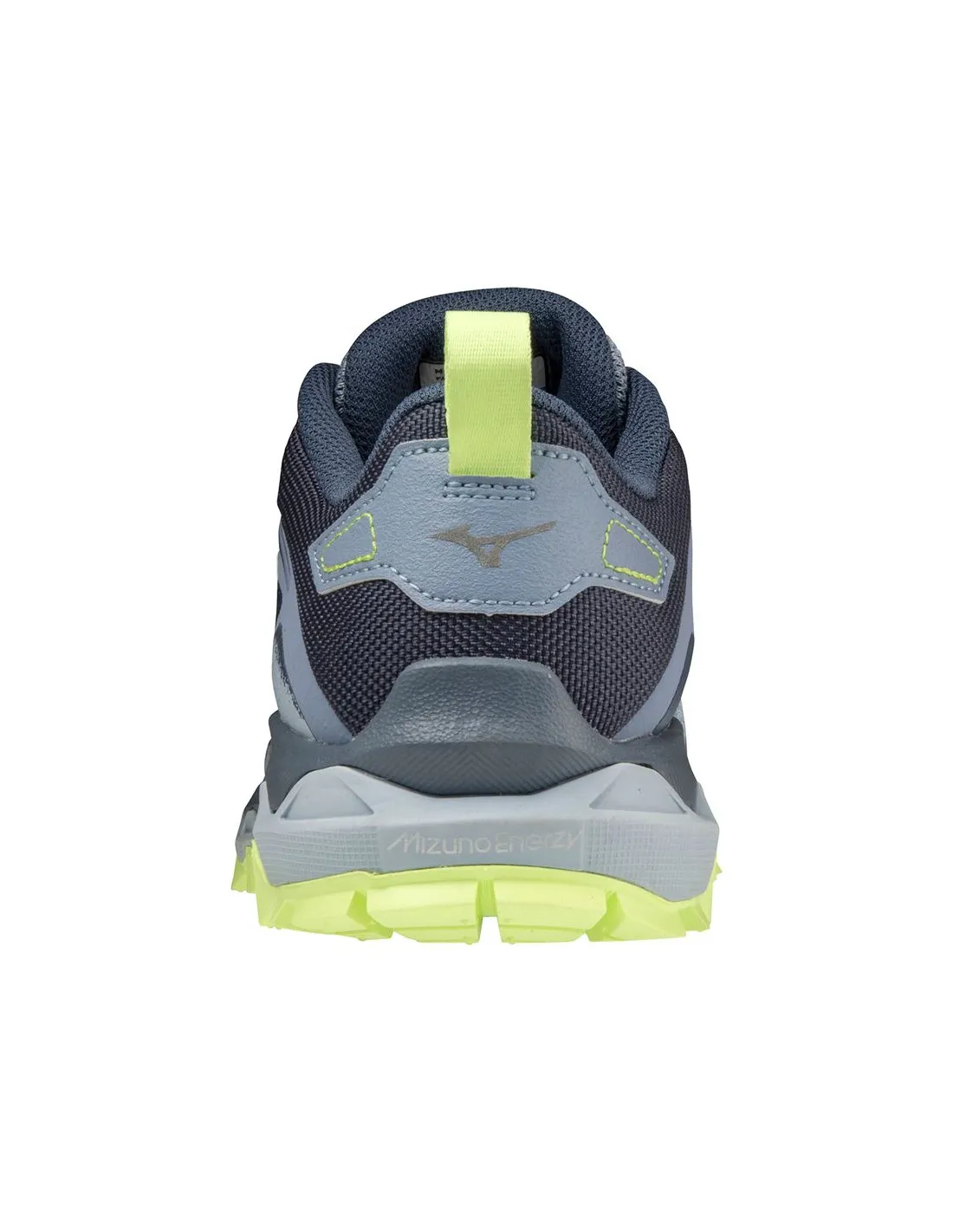 Chaussures Trail Mizuno Femme de Wave Mujin 8 Troposphere/Blanc/Neolime