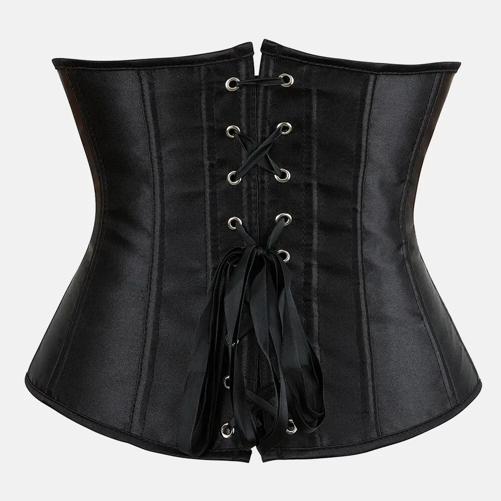 Corset serre-taille noir