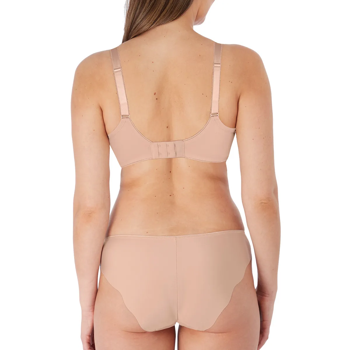 Culotte microfibre et broderies Ana natural beige de Fantasie