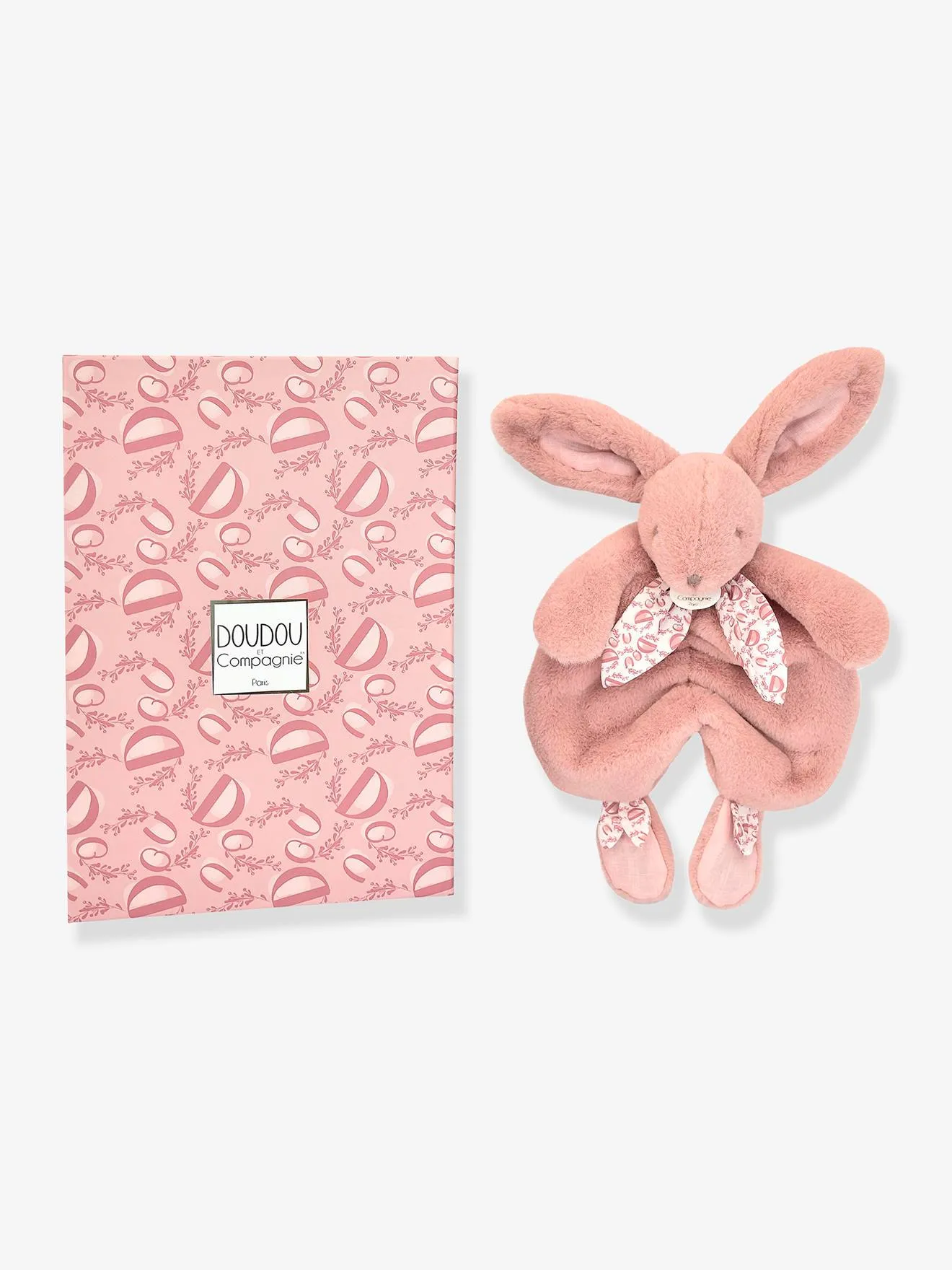 Doudou lapin - DOUDOU ET COMPAGNIE beige sable - Doudou et Compagnie