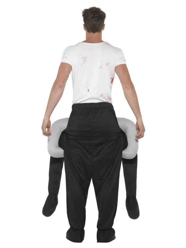 Déguisement porté par un mort sans tête