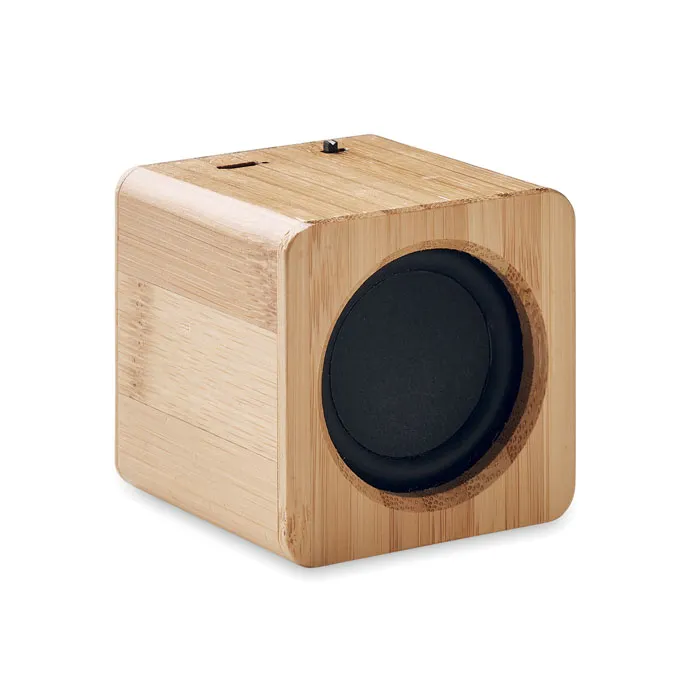 Enceinte bluetooth en bambou - AUDIO - Vertlapub