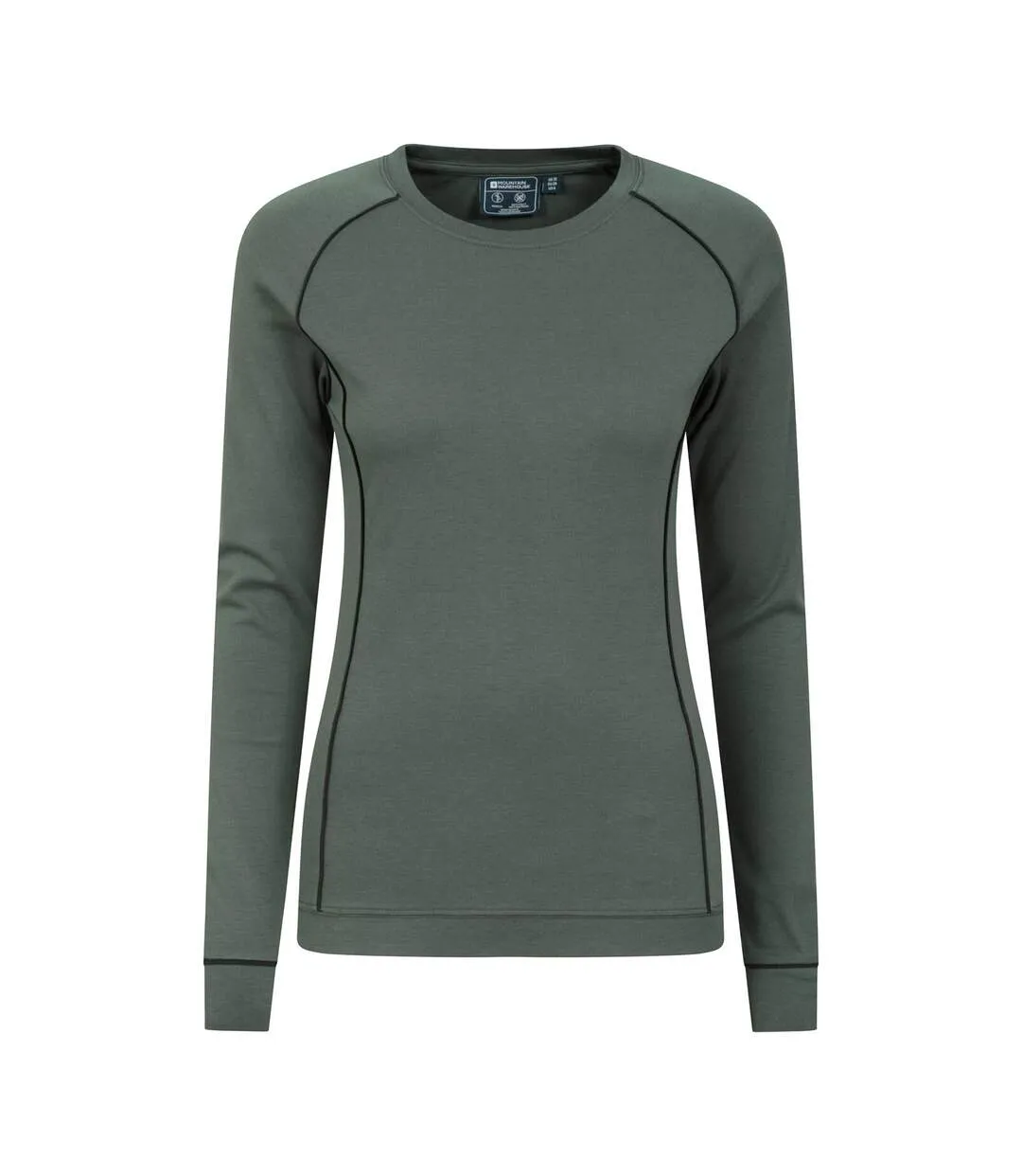 Haut bamboo femme kaki foncé Mountain Warehouse