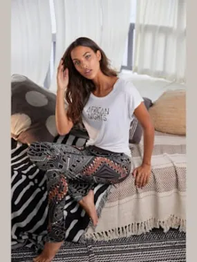 Haut de pyjama manches courtes