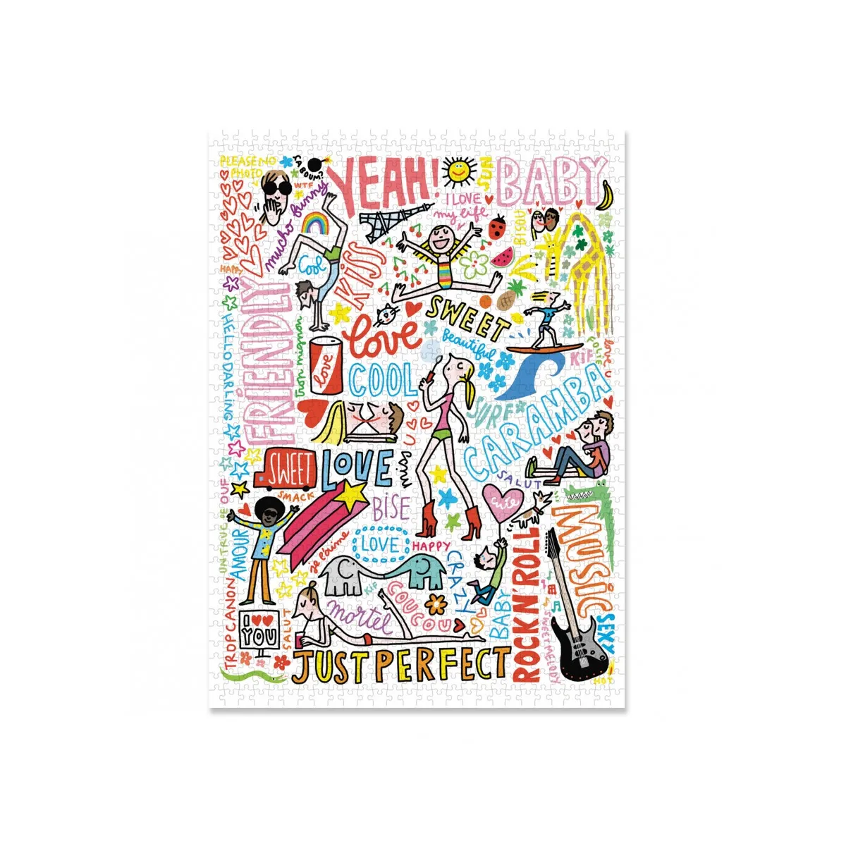Image Republic - Puzzle Graffitis par Soledad 1000 pièces