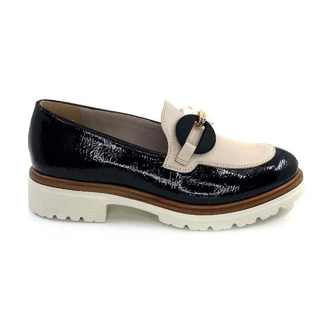 Ivoire 8b5116 Vernis Noir Cuir Beige
