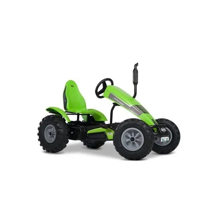 Kart à pédales électrique BERG DEUTZ-FAHR E-BFR - 4 roues - Vert - Pour enfants à partir de 6 ans