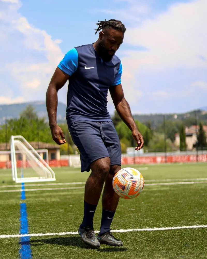 Maillot de football Nike Trophy V Bleu Marine pour homme