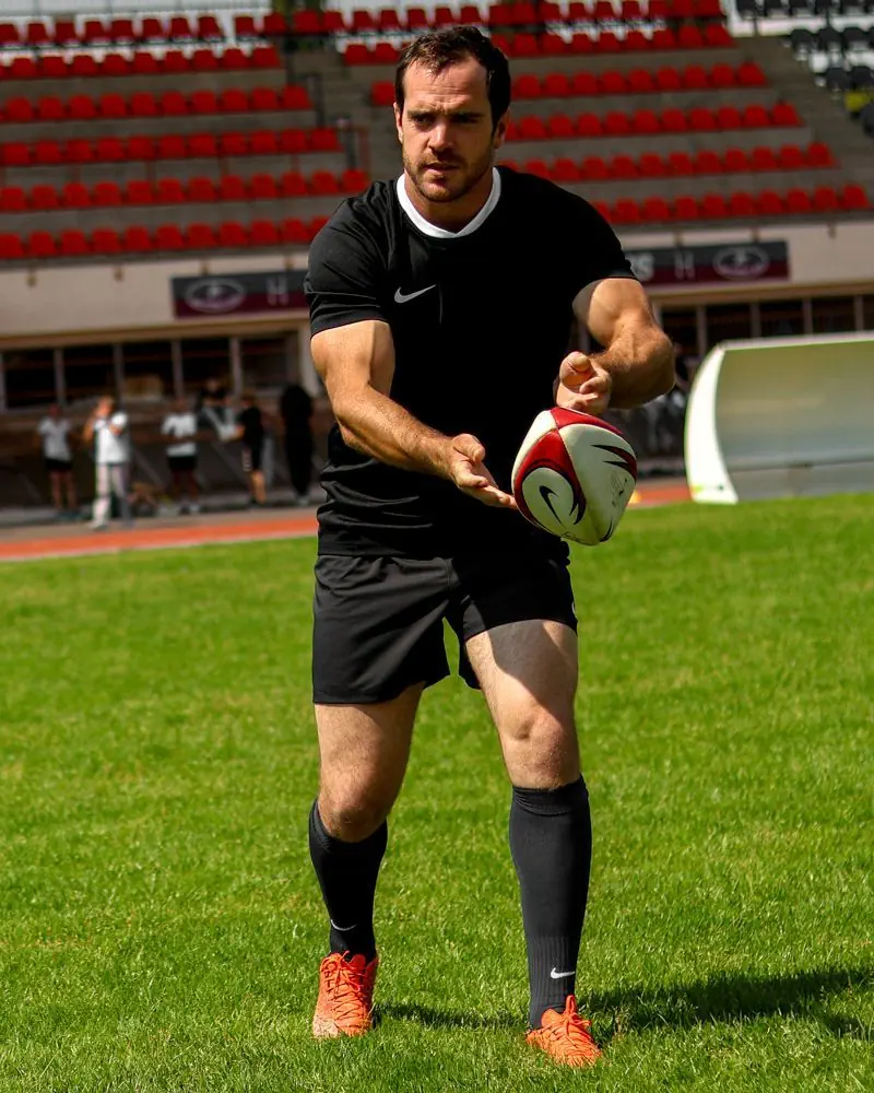 Maillot de rugby Nike Team Noir pour homme