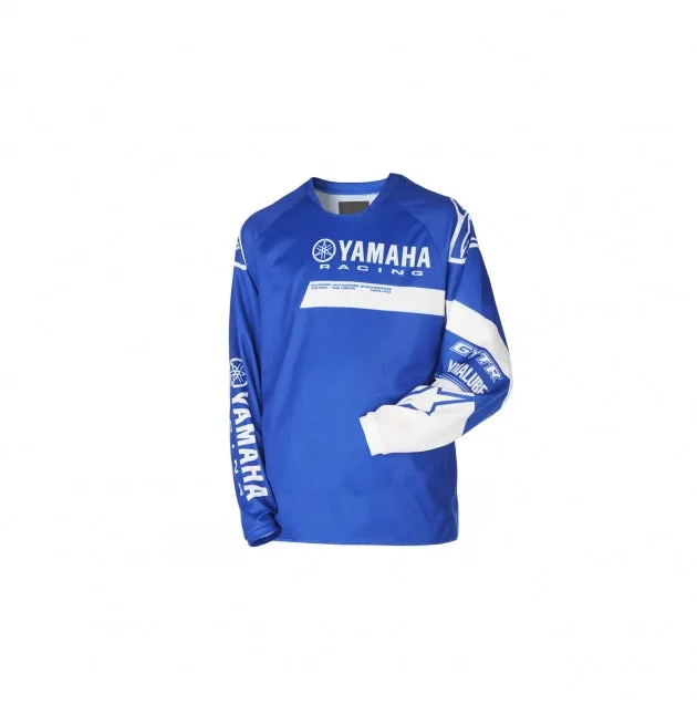 MAILLOT MX YAMAHA ALPINESTARS ENFANT AMIGNY BLEU