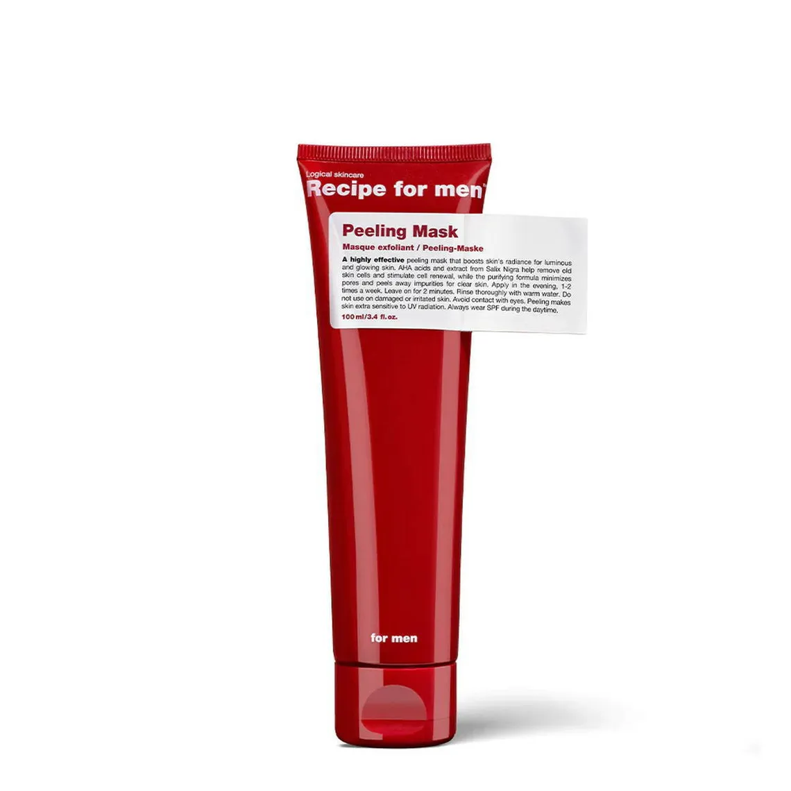 Masque Peeling Recipe For Men - Gommage & Masque Homme sur MenCorner