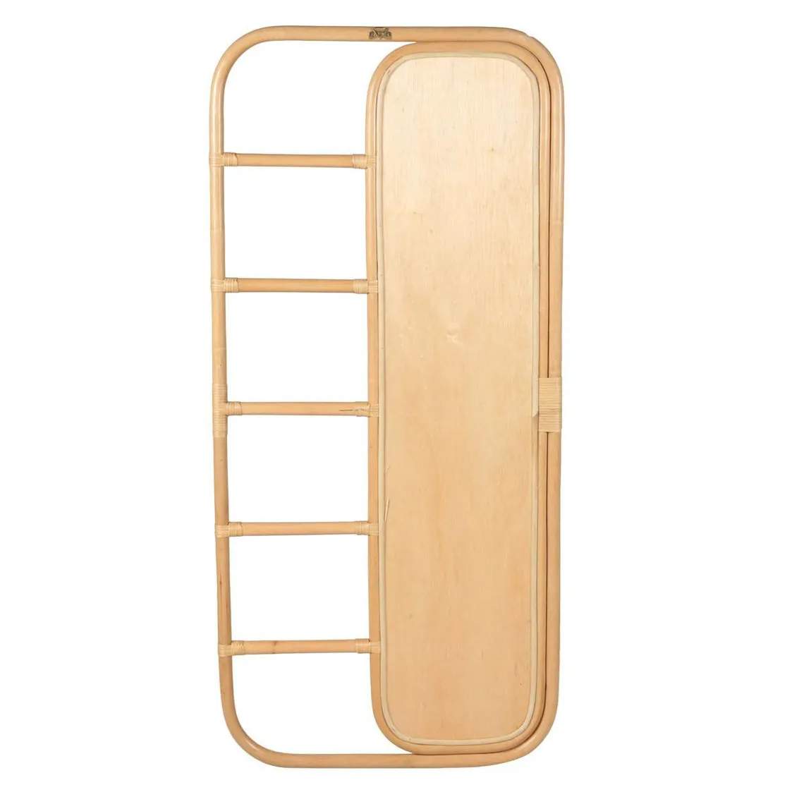 Miroir Vestiaire MAJI en rotin | 3 Suisses