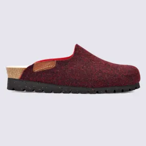 Mules Mobils, mules pour femme prune | Igert Chaussures&Maroquinerie