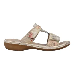 Mules  Rieker 659x6 rose