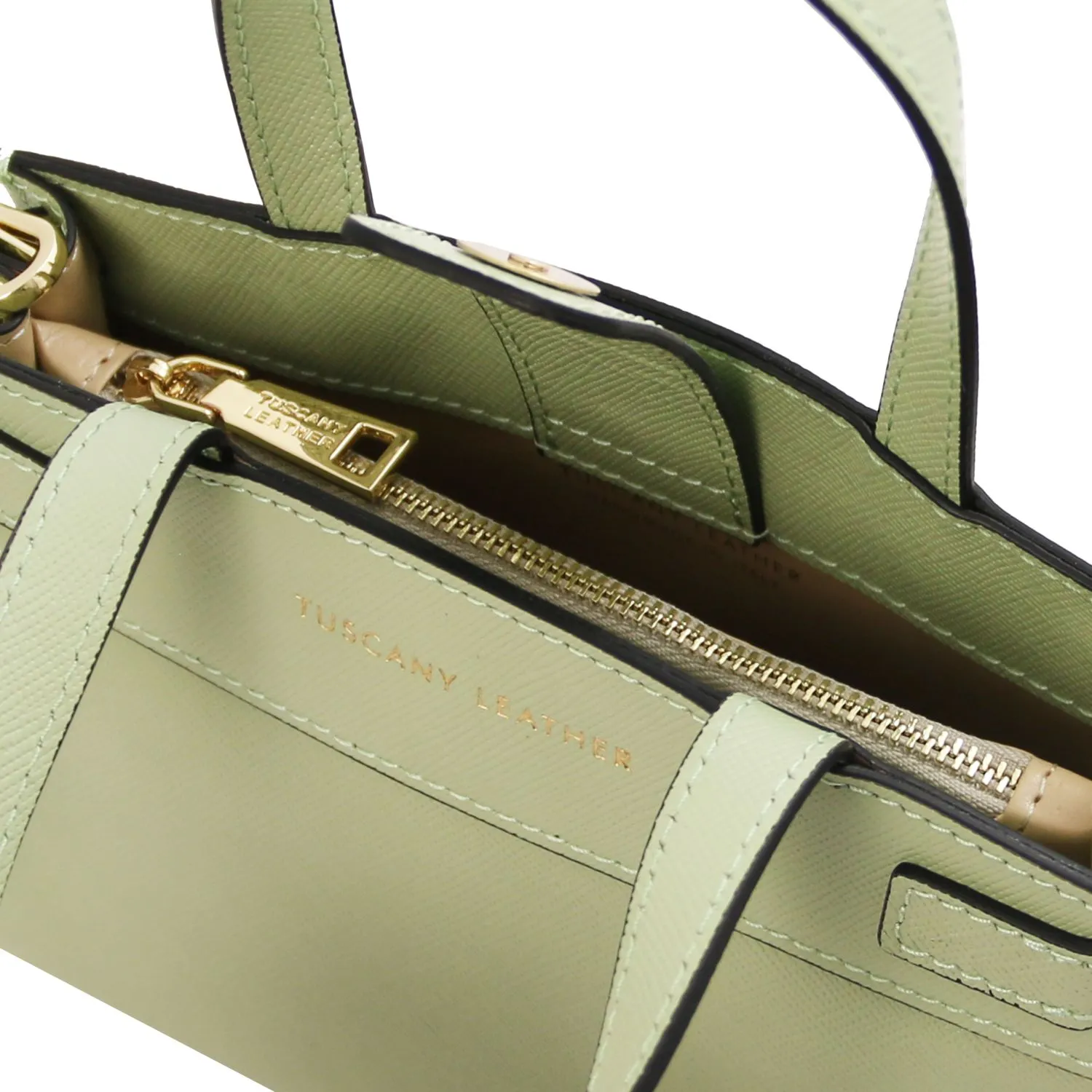 Musa Mini sac en Cuir Vert TL142383