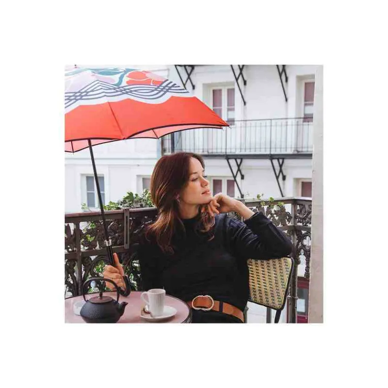 Parapluie Piganiol avec canne belle époque | Parapluie pour femme