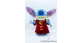 Peluche Stitch Hollywood Tower Hotel HTH Disneyland Paris Disney monstre bleu groom Tour de la Terreur 34 cm