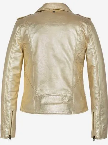 PERFECTO SCHOTT FEMME DORE LCW1601D