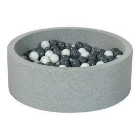 Piscine à balles - Velinda - 24152 - Mixte - Gris - Rose - Pour enfants de plus de 12 mois