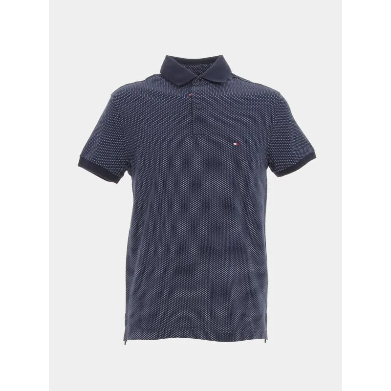Polo global stripe bleu marine homme - Tommy Hilfiger | wimod