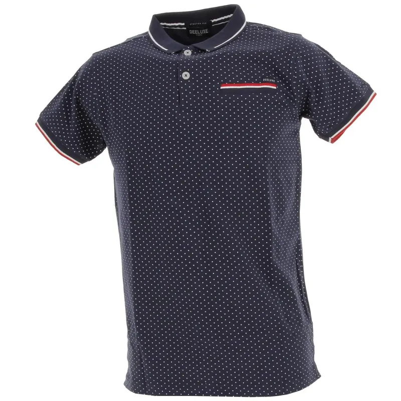 Polo global stripe bleu marine homme - Tommy Hilfiger | wimod