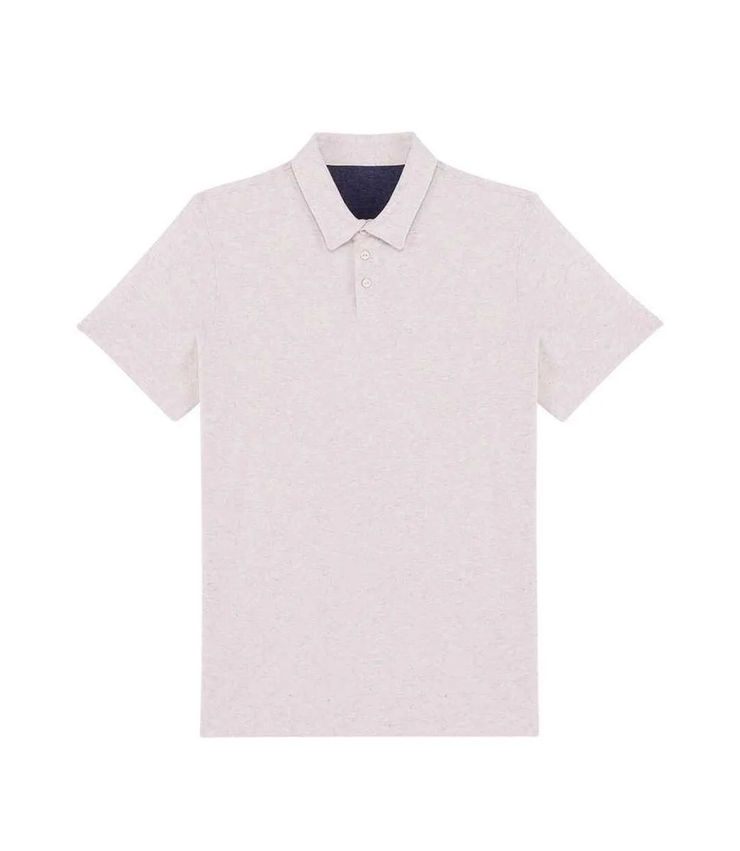 Polo homme blanc cassé chiné Native Spirit
