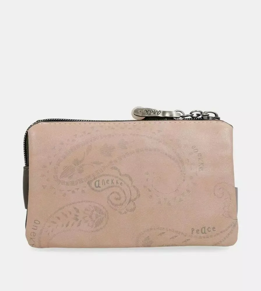 Porte-monnaie femme 3 compartiments Anekke