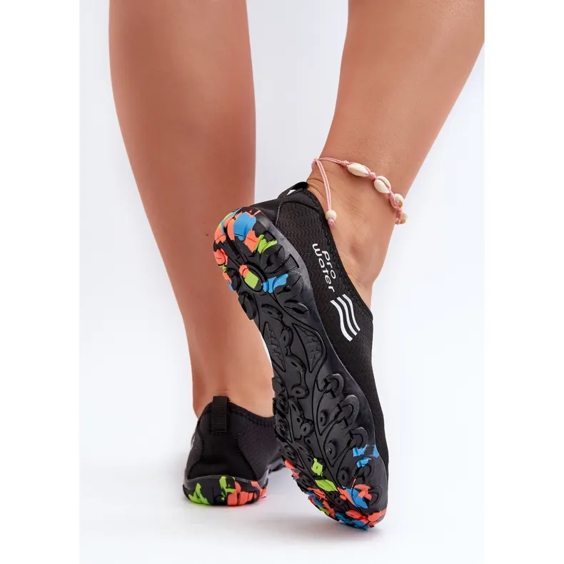 PROWATER PRO-24-48-061L Chaussures Aquatiques Femme Noir le noir