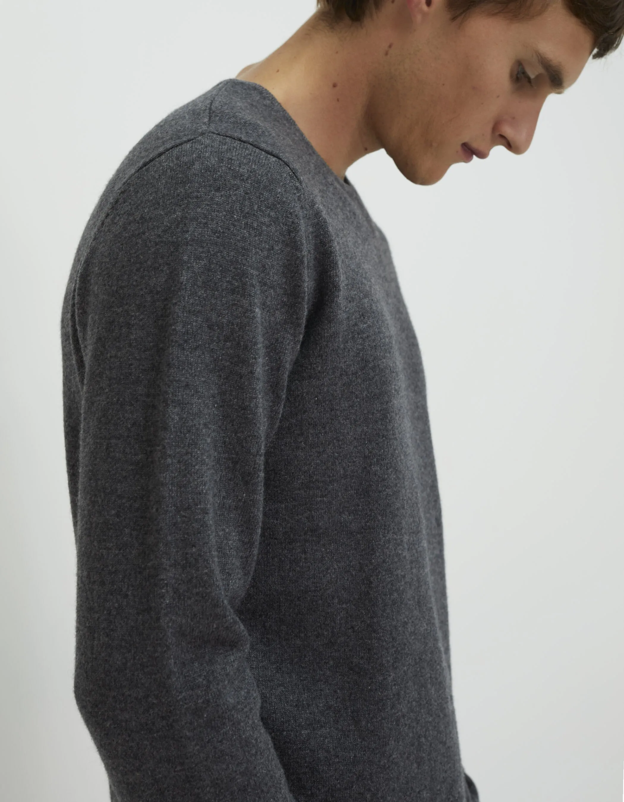 Pull cachemire homme