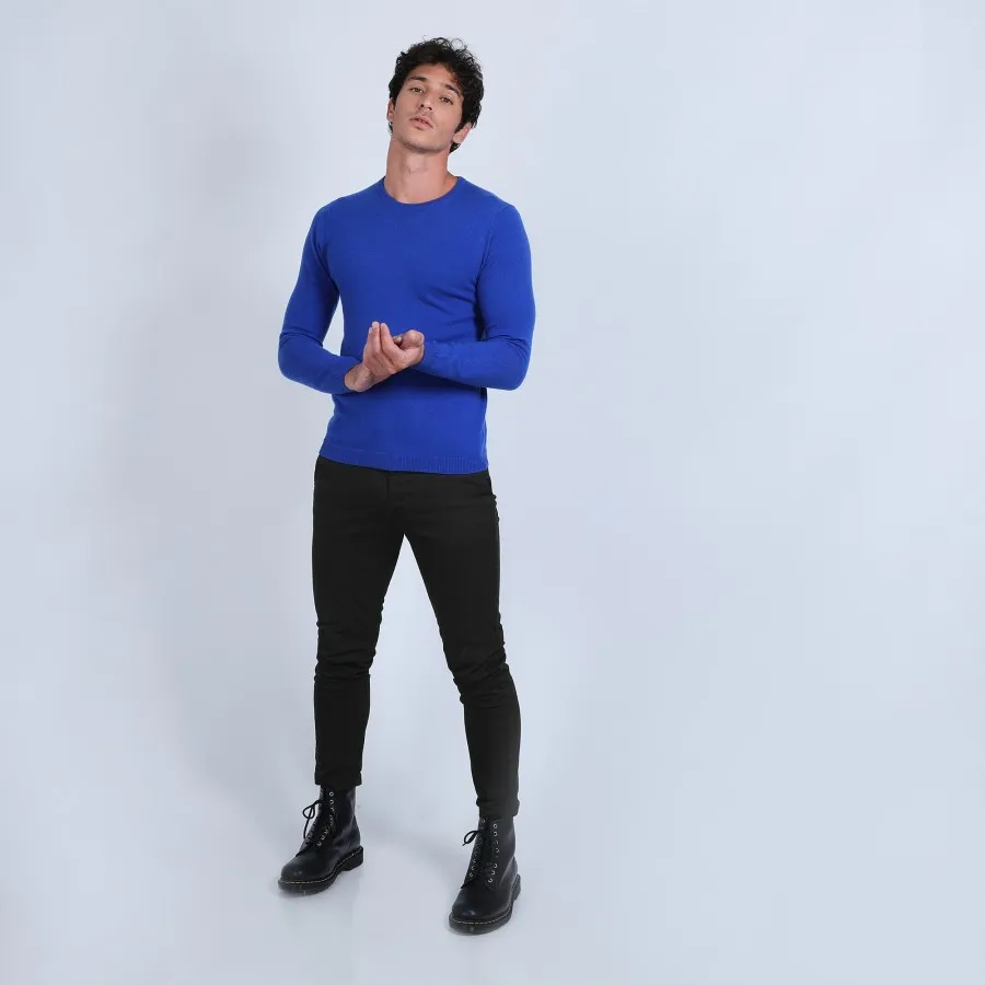 Pull col rond en cachemire - Evain